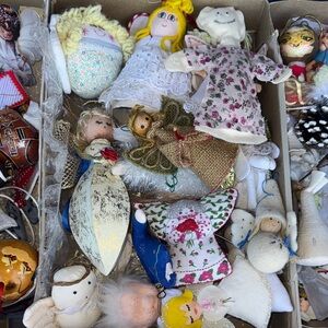 Handmade Assorted Kids Toy Dolls and Ornaments - Multi-Color